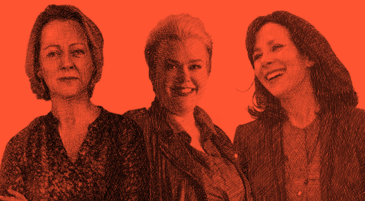 Three female entrepreneurs